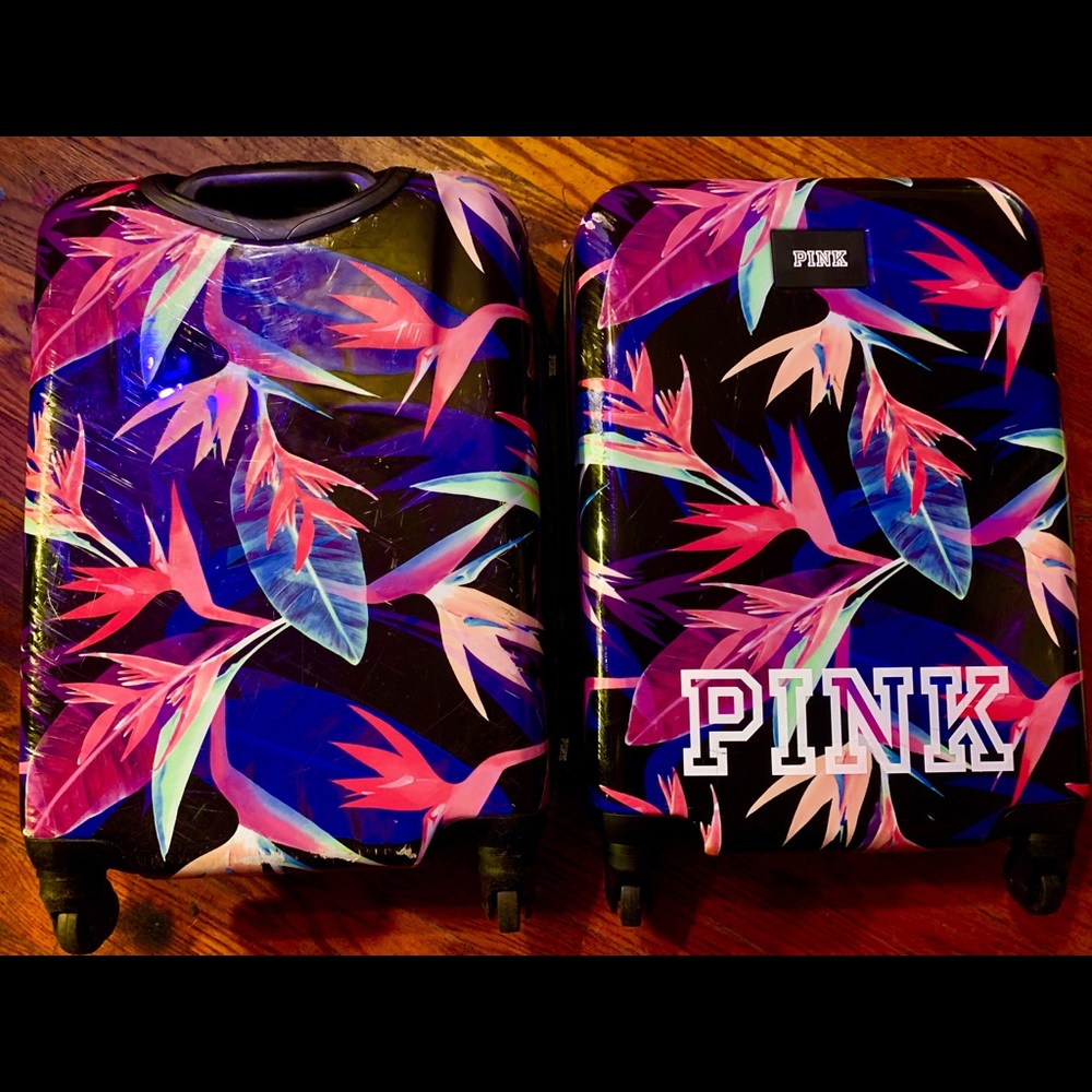 Victoria Secret PINK Wheeled Hard Case Luggage